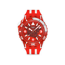Montre swatch scubaqua rouge SSCU09R100